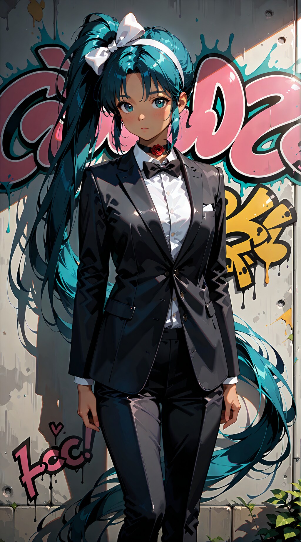 タキシード少女