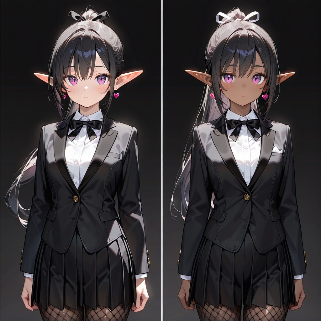 タキシード少女