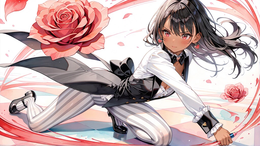 タキシード少女