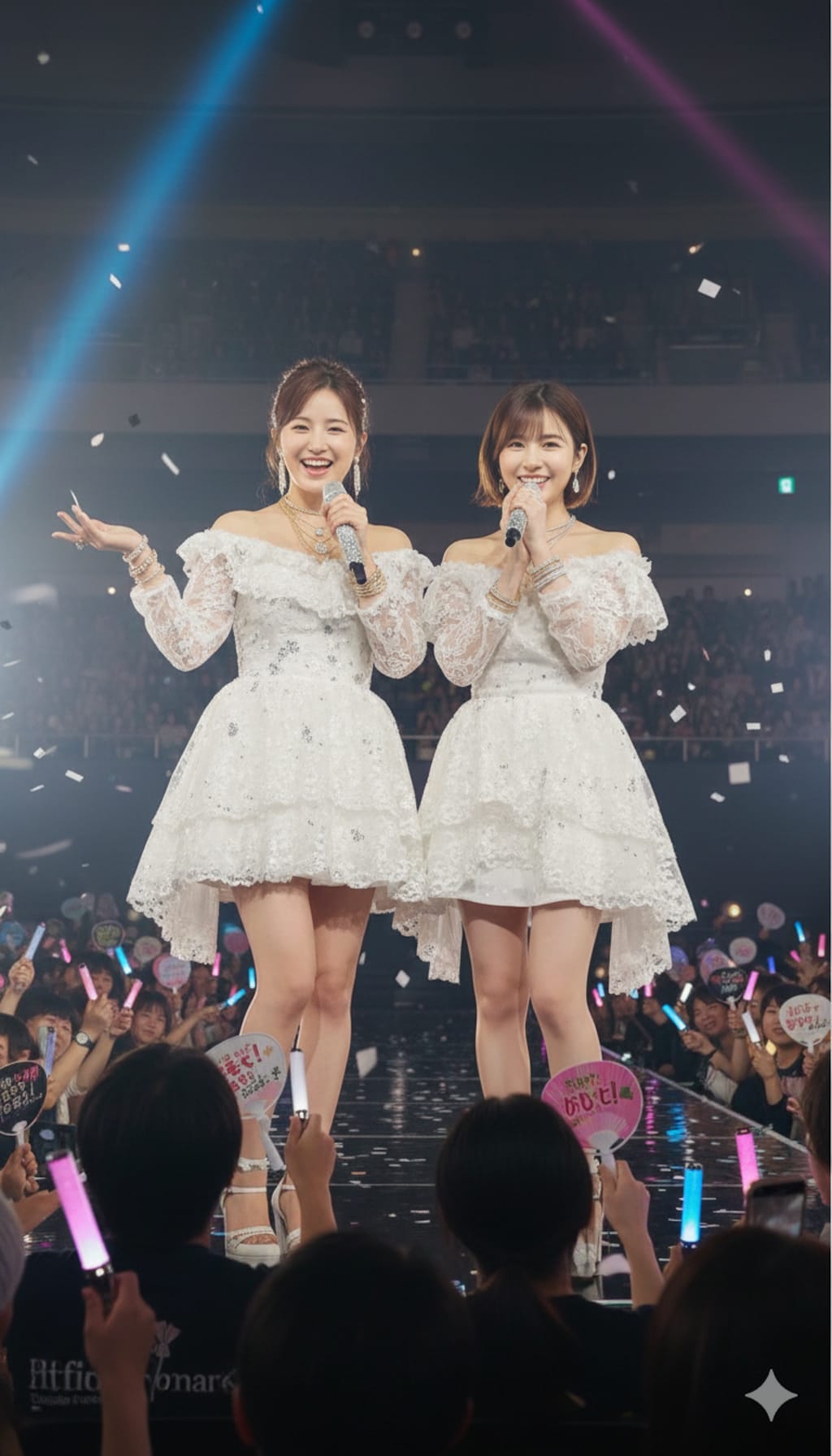 仲良しな2人のコスプレ