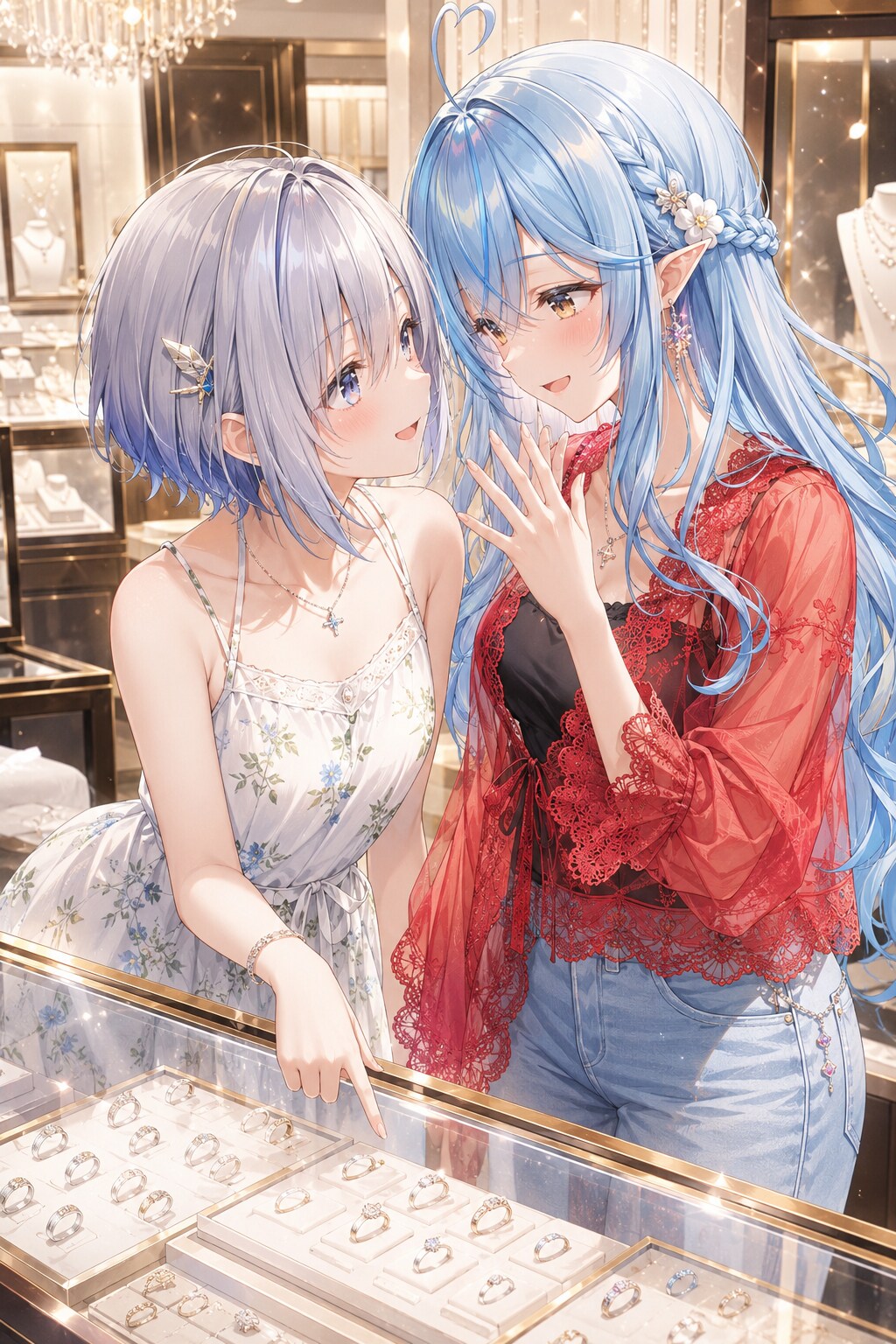 ペアリングをえらぶ仲の良いふたり