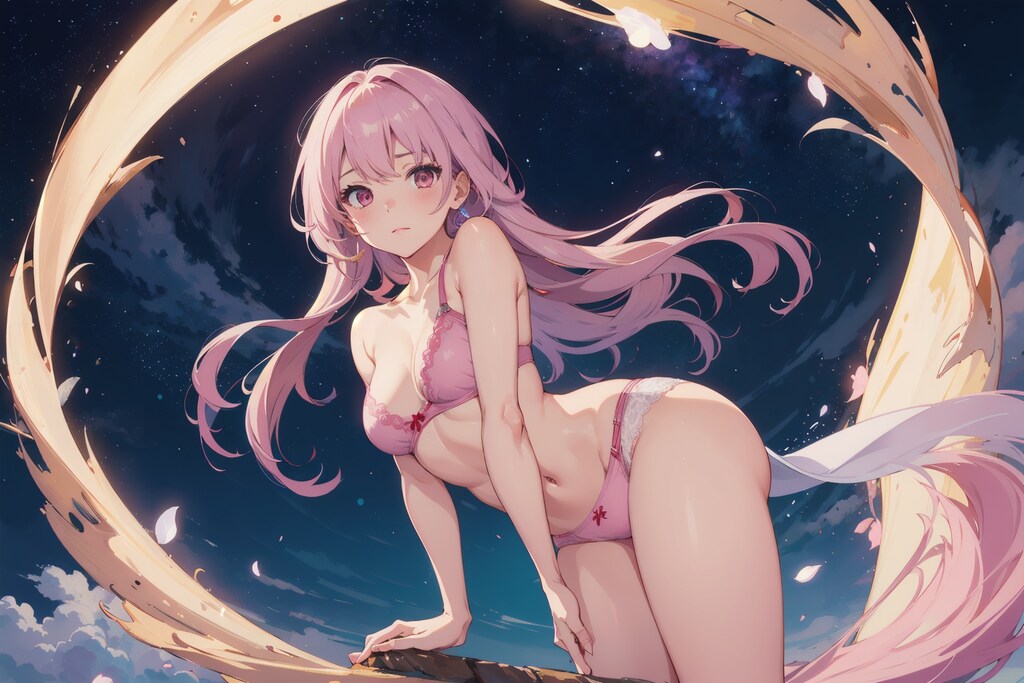 美しい月と少女　２６