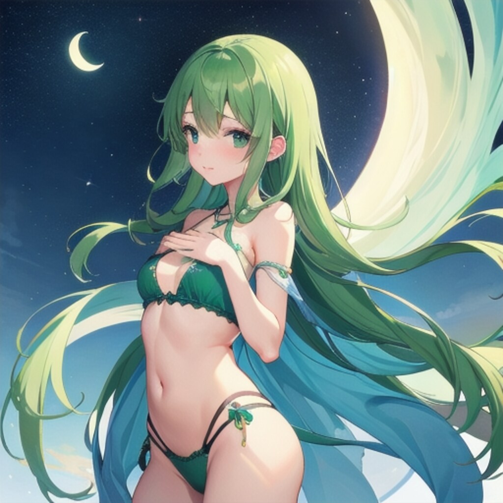 美しい月と少女　２６