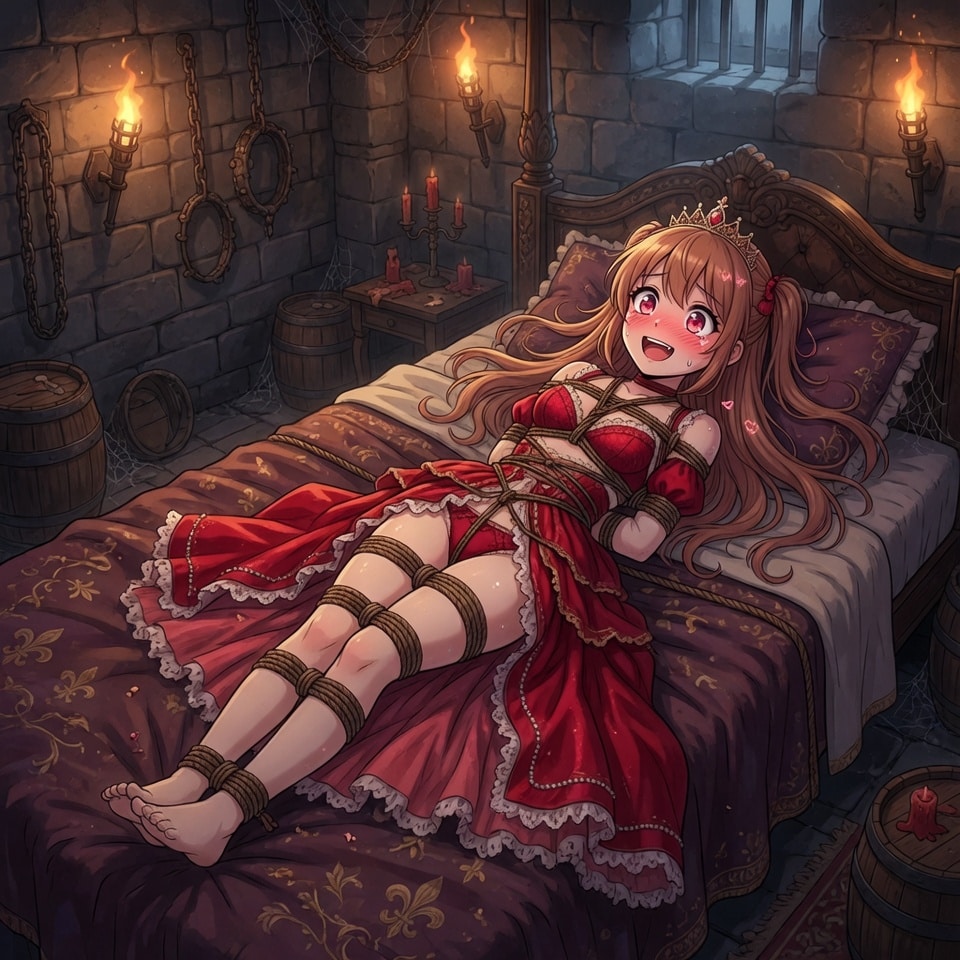 期待に胸を膨らませるお姫様