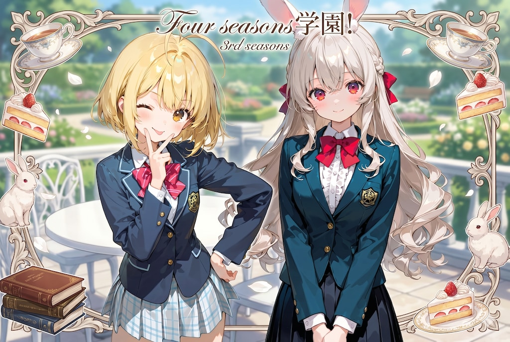 フォーシズ学園番外編02：優雅にお茶会...のはずですわ