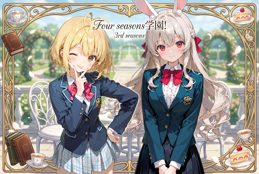 フォーシズ学園番外編02：優雅にお茶会...のはずですわ