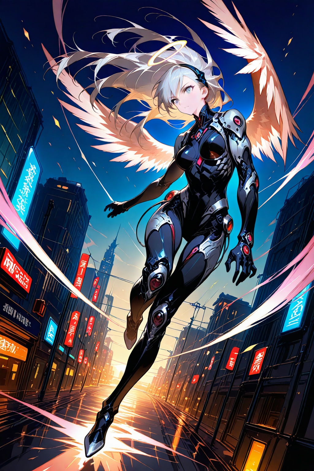 ちちぷい生成メカ娘　天使1