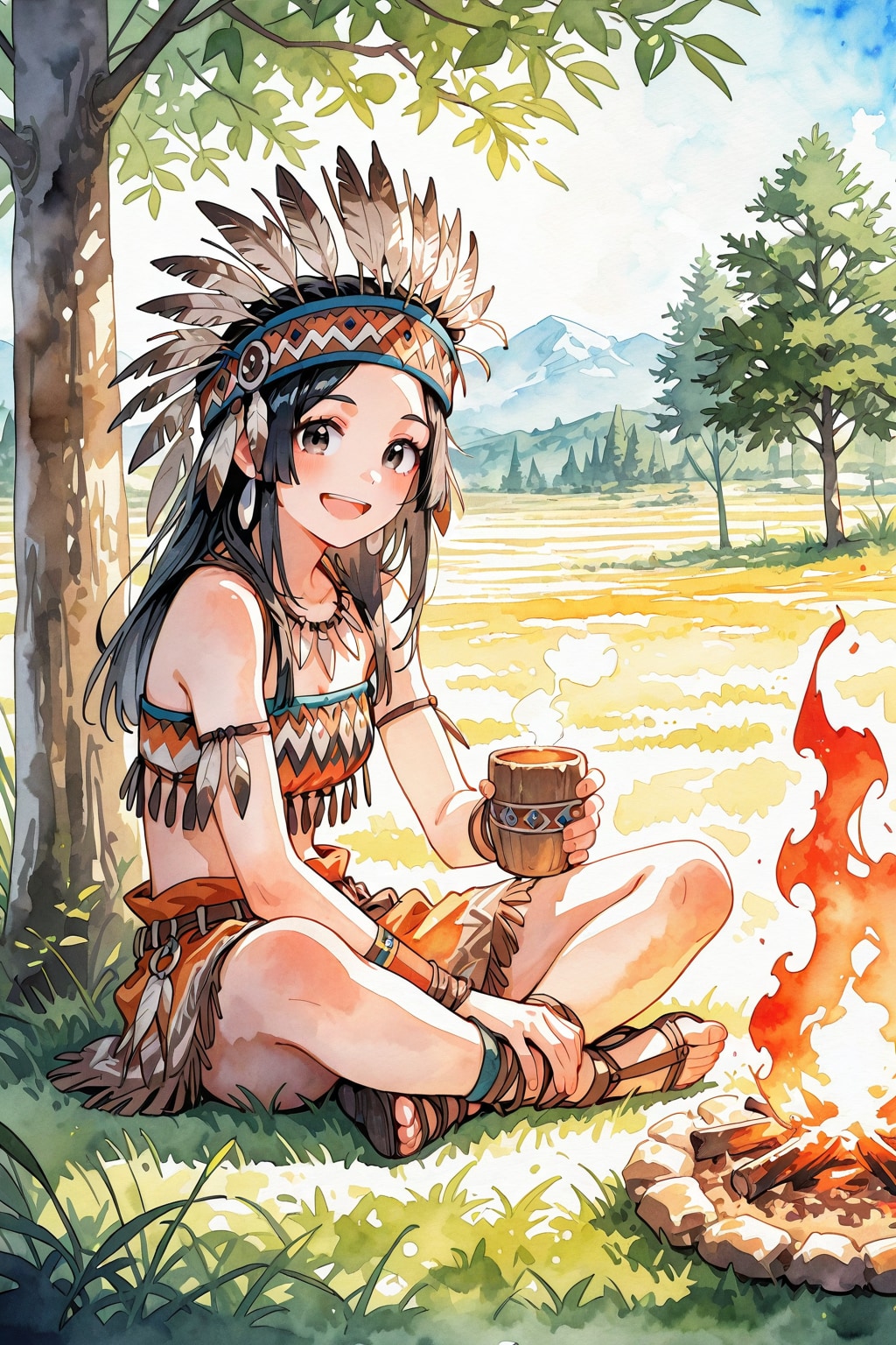 大草原の空の下１０５