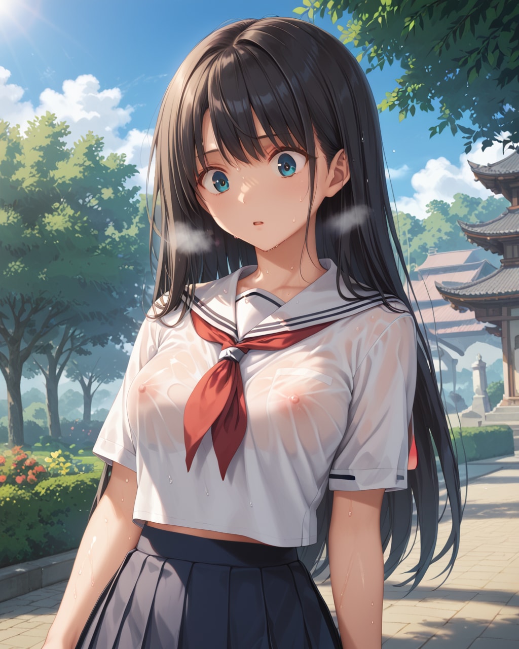 黒髪ちゃんはおっちょこちょい