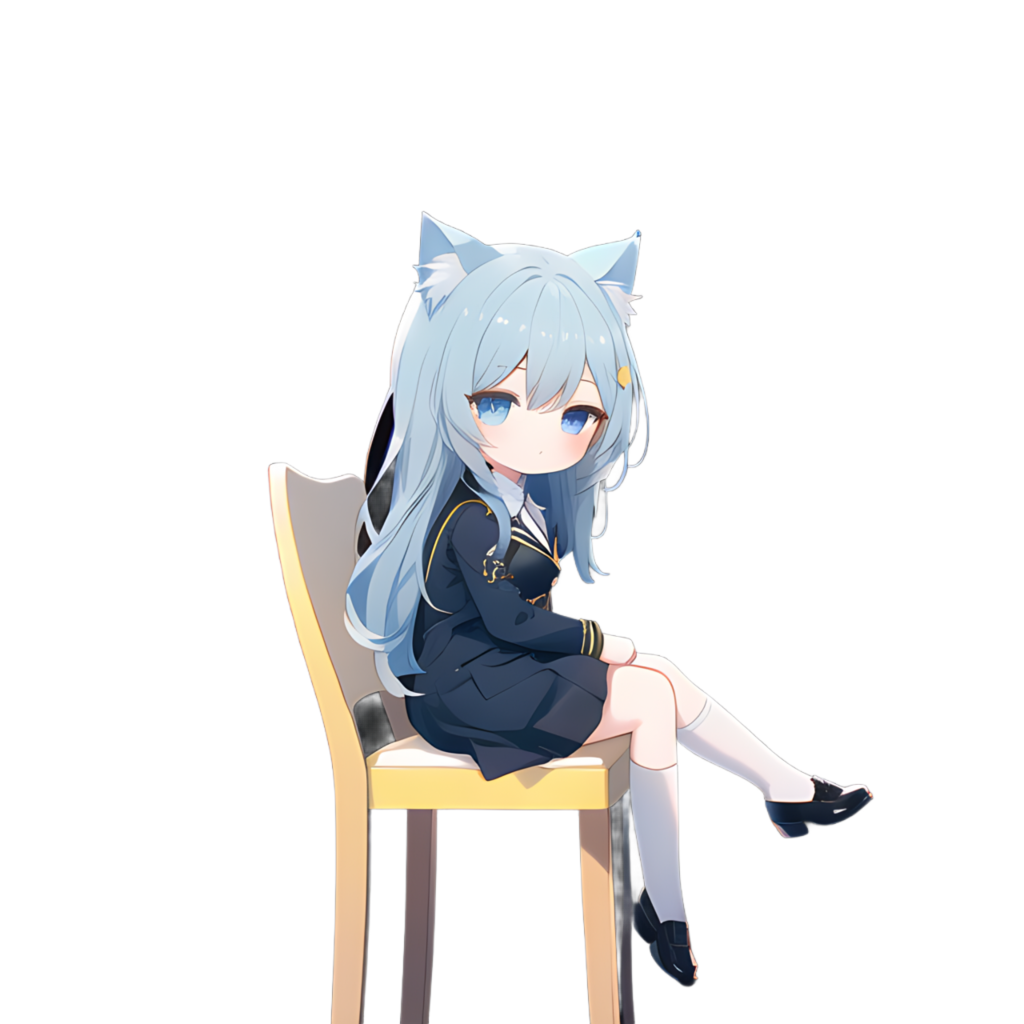 ちびキャラ原寸大