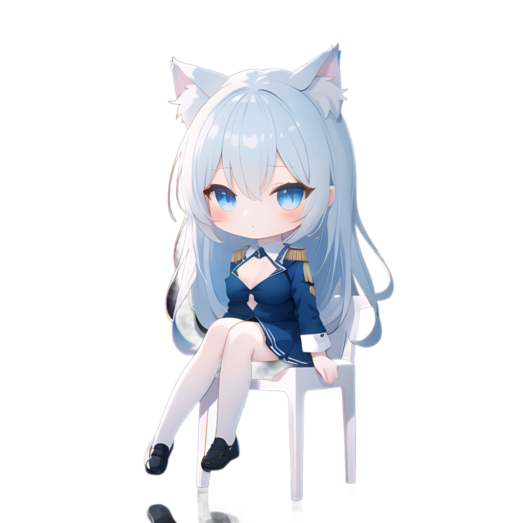 ちびキャラ原寸大