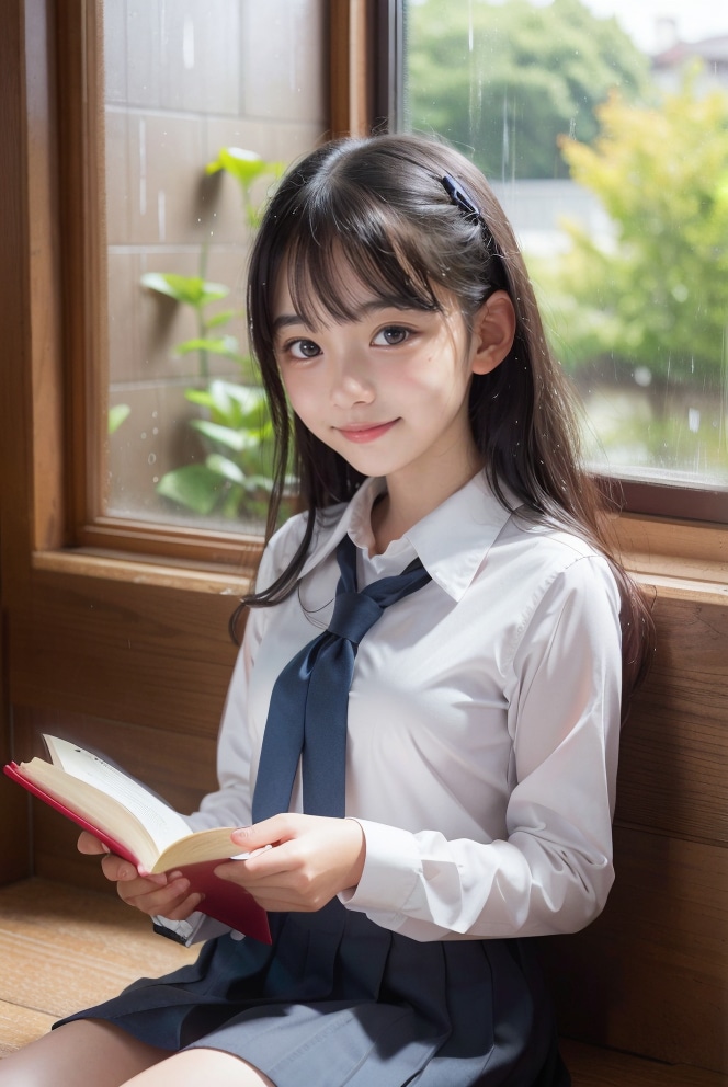 梅雨と読書。