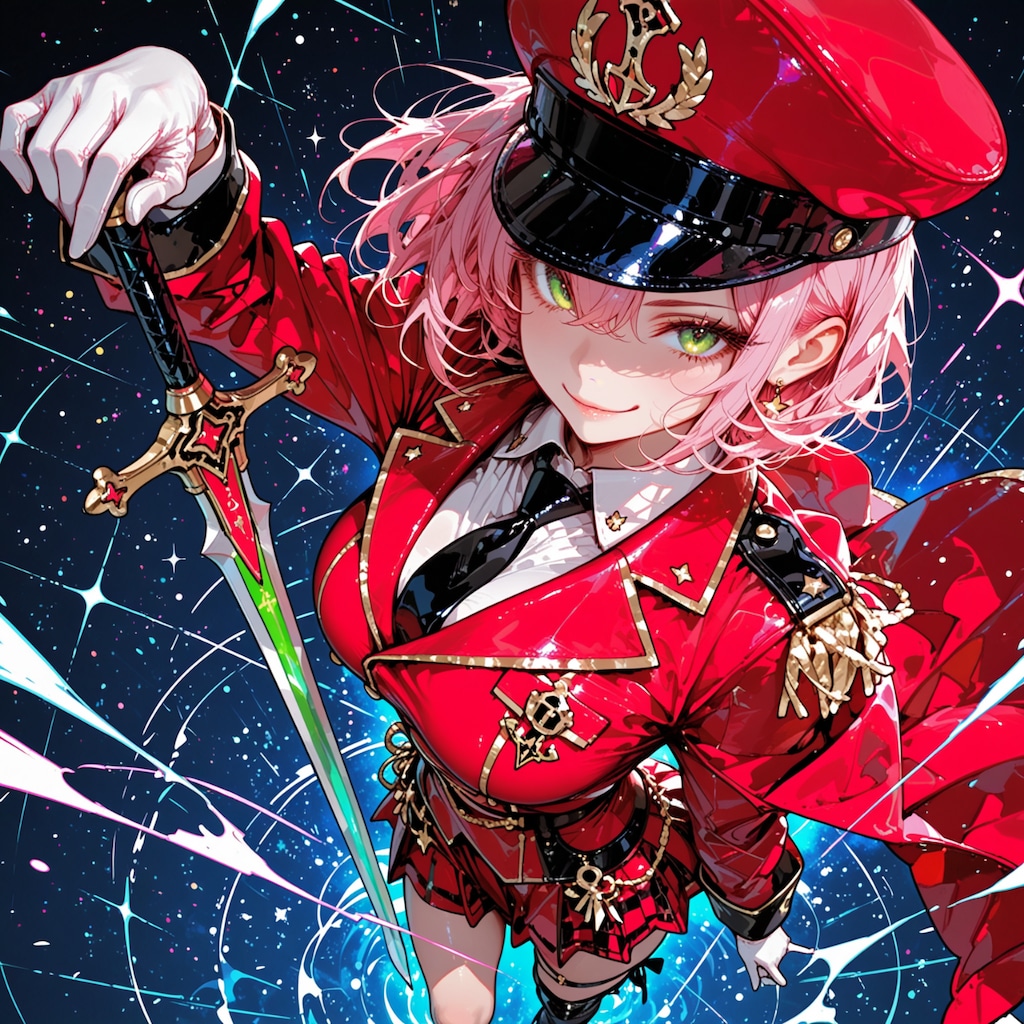 流星の紅蓮剣士