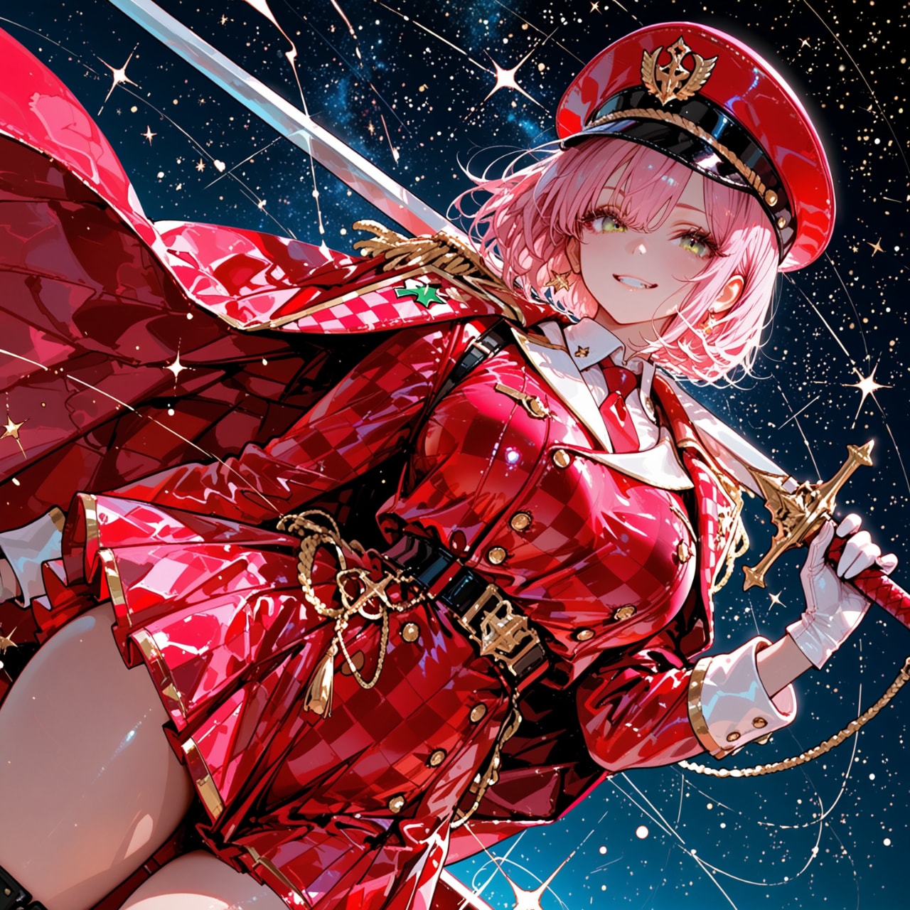 流星の紅蓮剣士