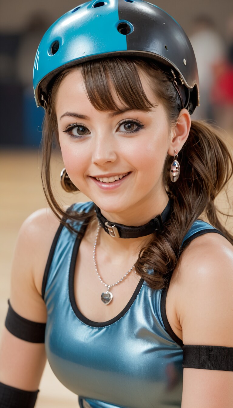 美しさの裏に隠れた力：ローラーダービー界の新星、アレクサ "ライトニング" ミラー