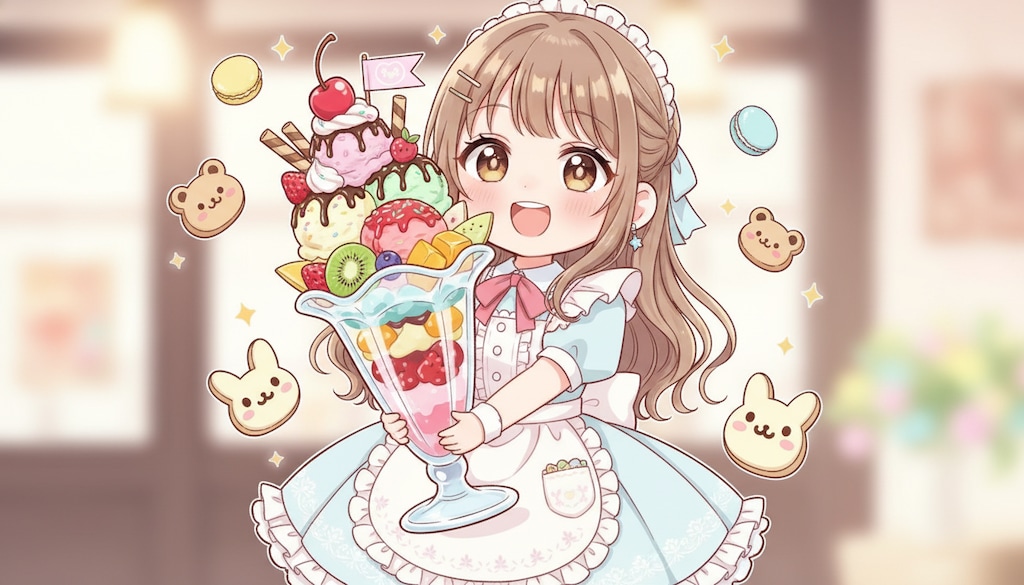 花澤ひな　2等身キャラ