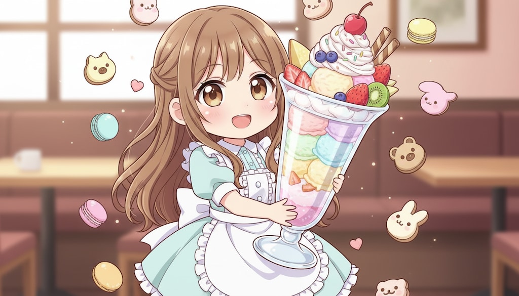 花澤ひな　2等身キャラ