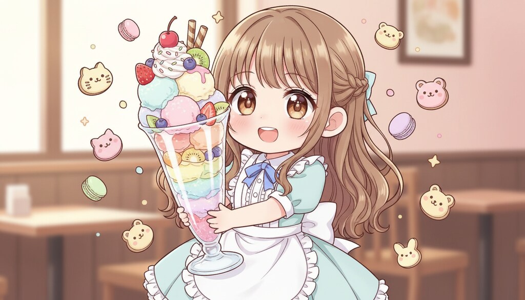 花澤ひな　2等身キャラ