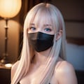 金髪マスクガール 5枚目