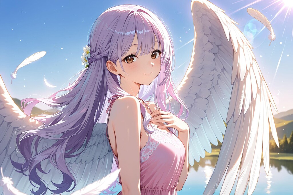 天使さん頑張ります