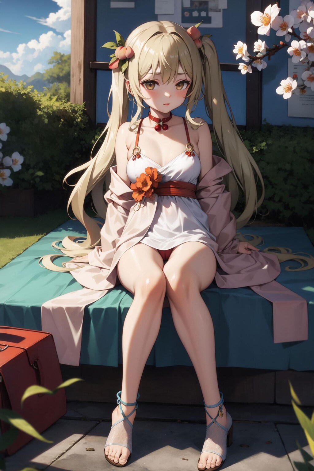 桃の花