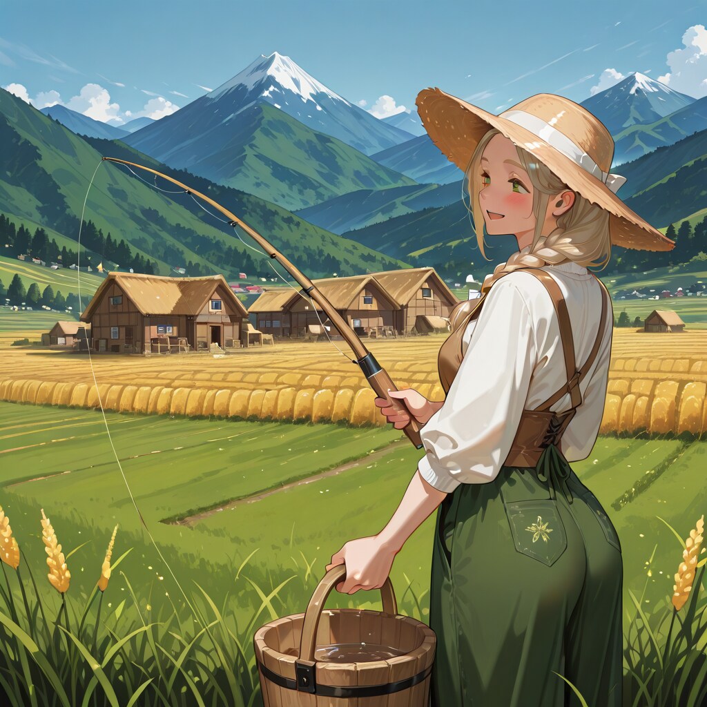 No.157 農山漁村女性の日 | の人気AIイラスト・グラビア