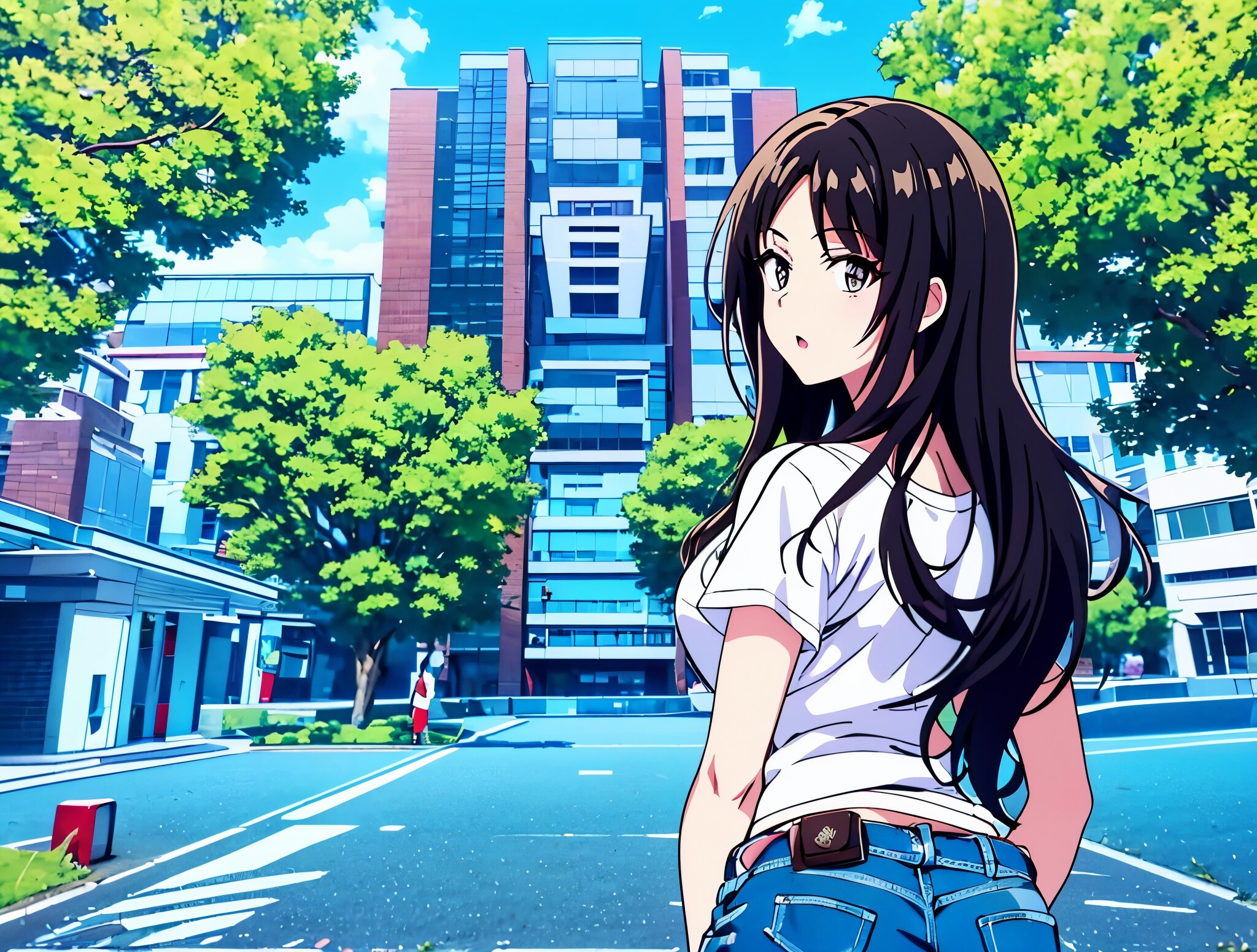 女子大生のキャンパスライフ