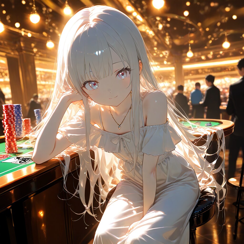 Tonight's Game / 今夜の勝負 | の人気AIイラスト・グラビア