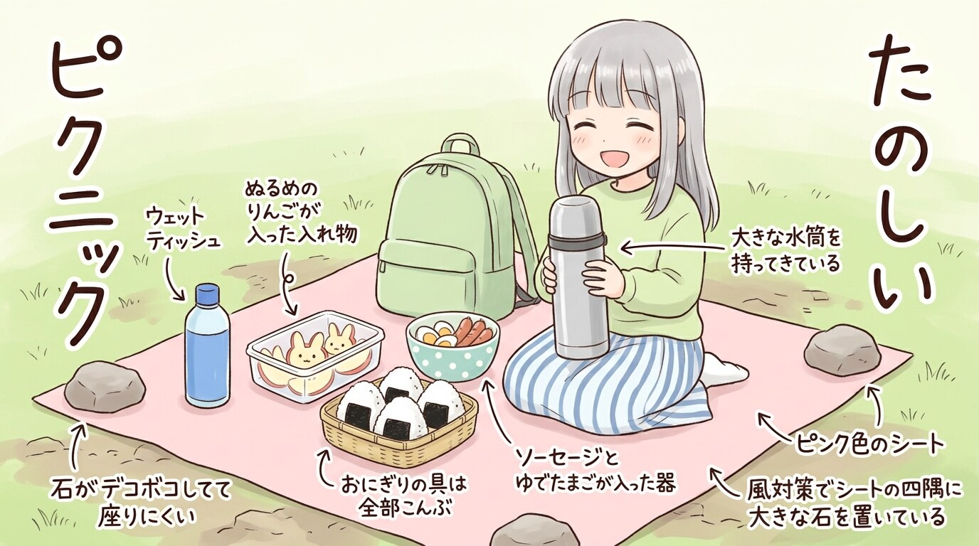 楽しいピクニック | の人気AIイラスト・グラビア