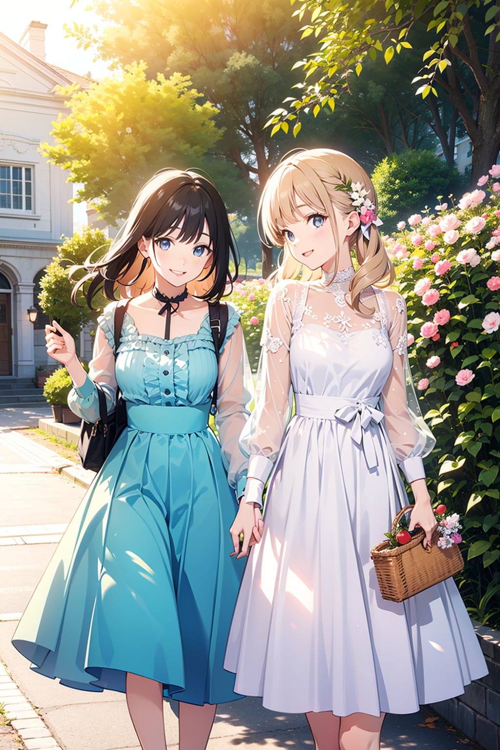 春風に誘われて