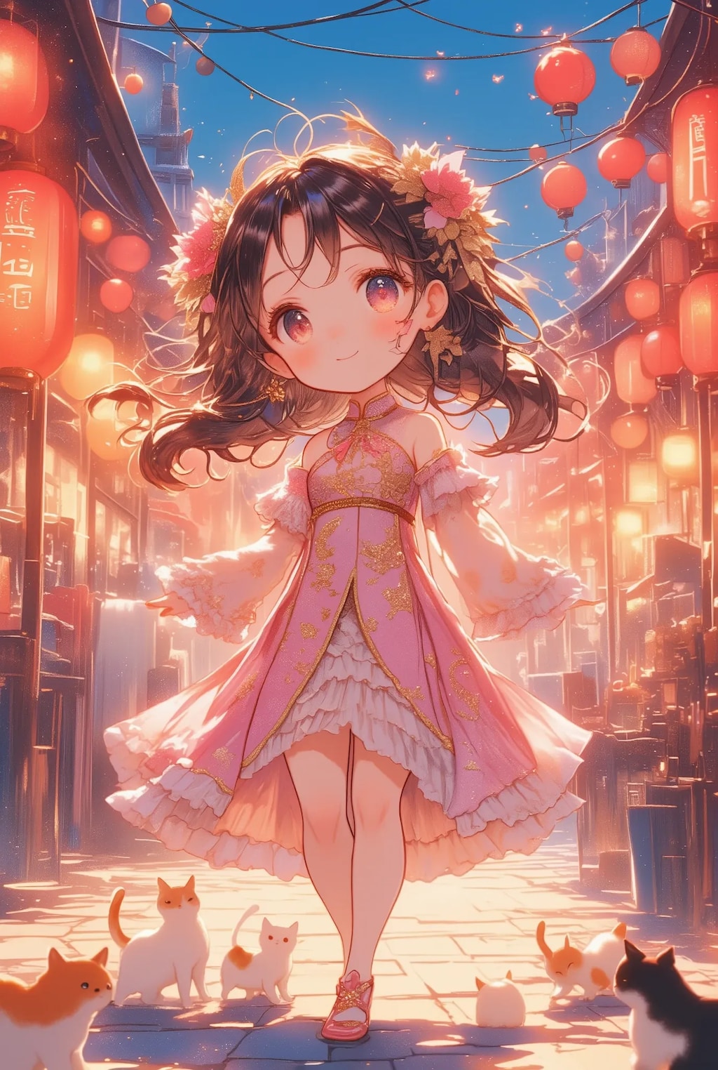 フリフリチャイナちゃん