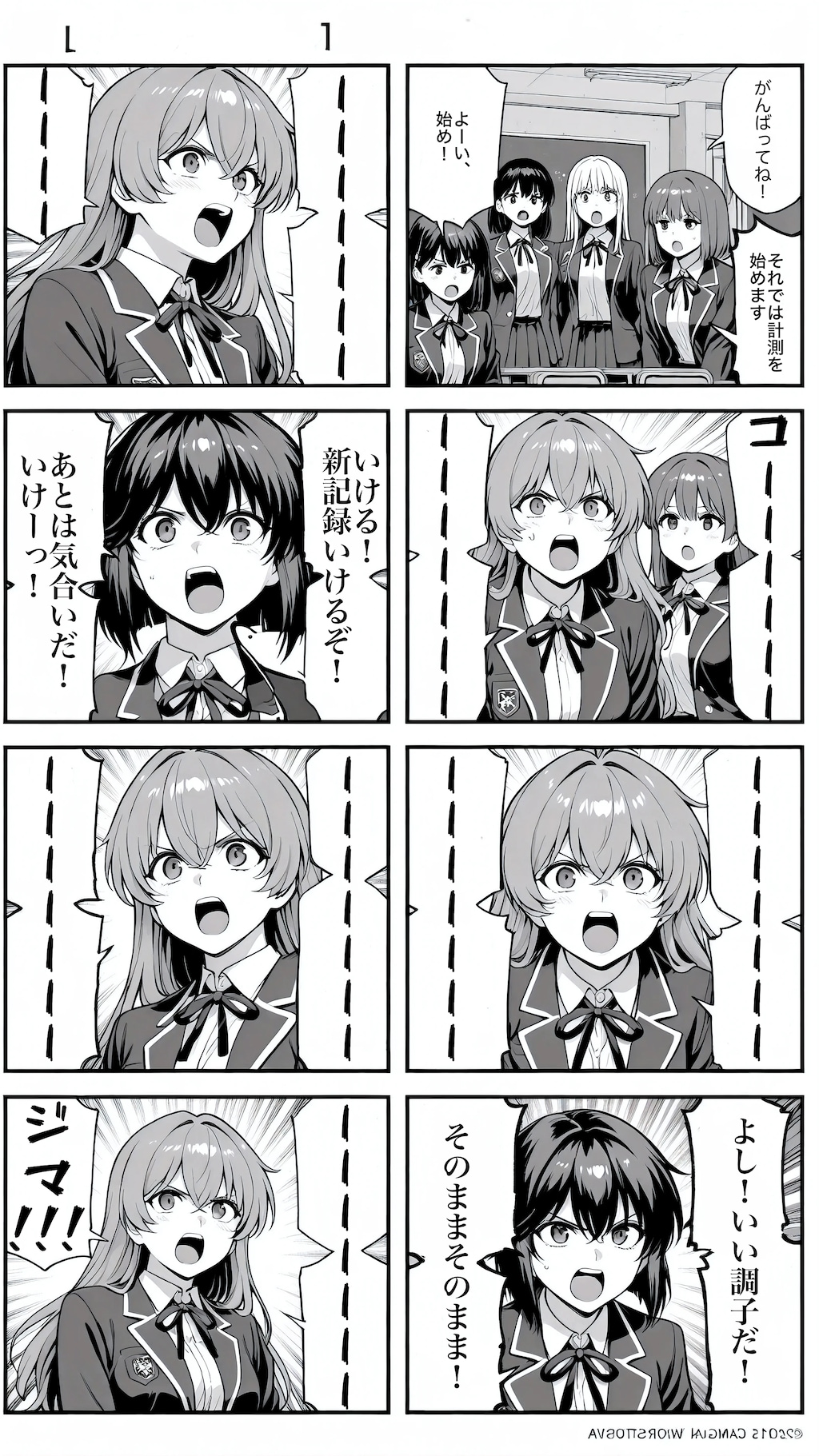 【セリフ入れました】青春の1ページ