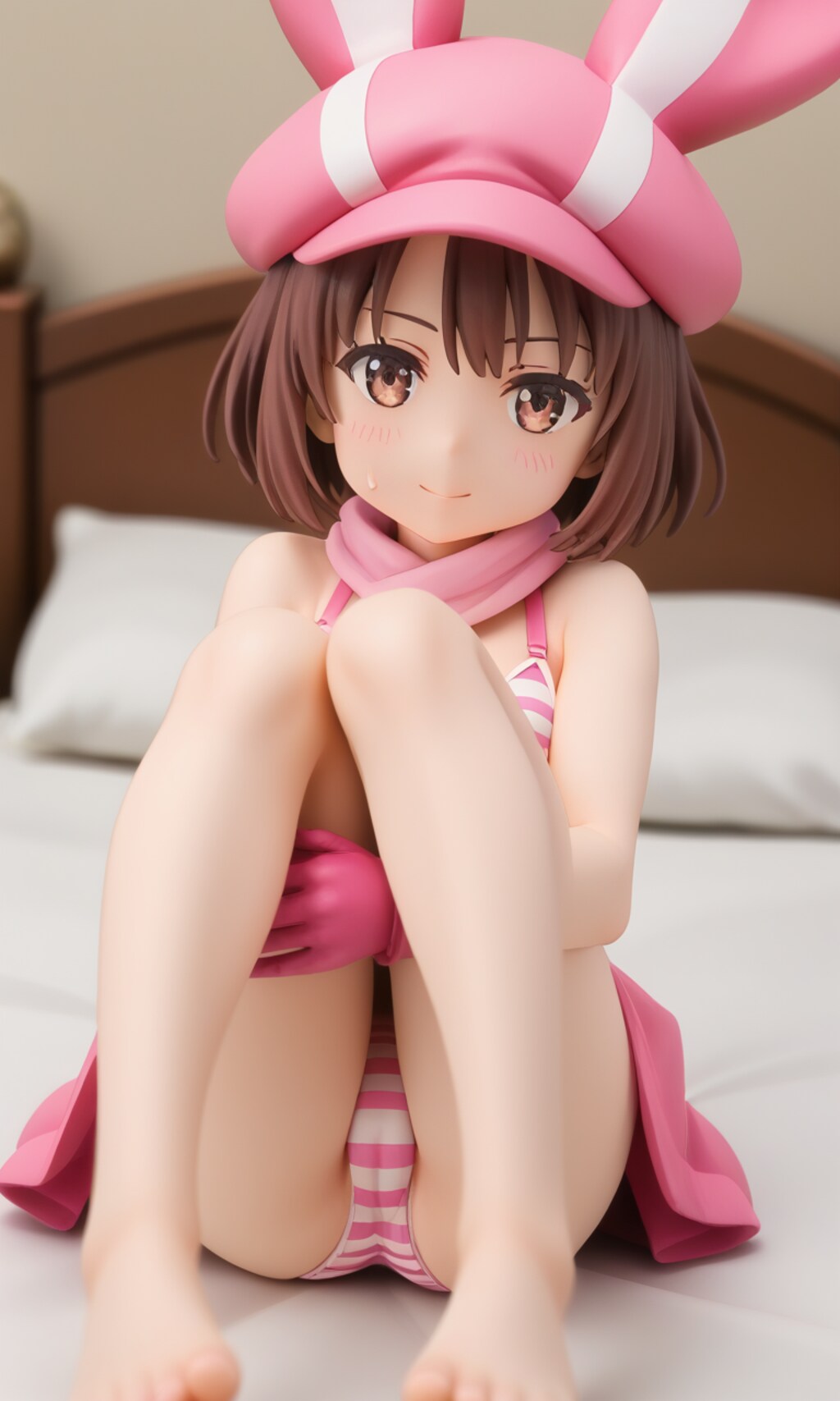 下着姿のGGOのバーチャルなお姉さん①