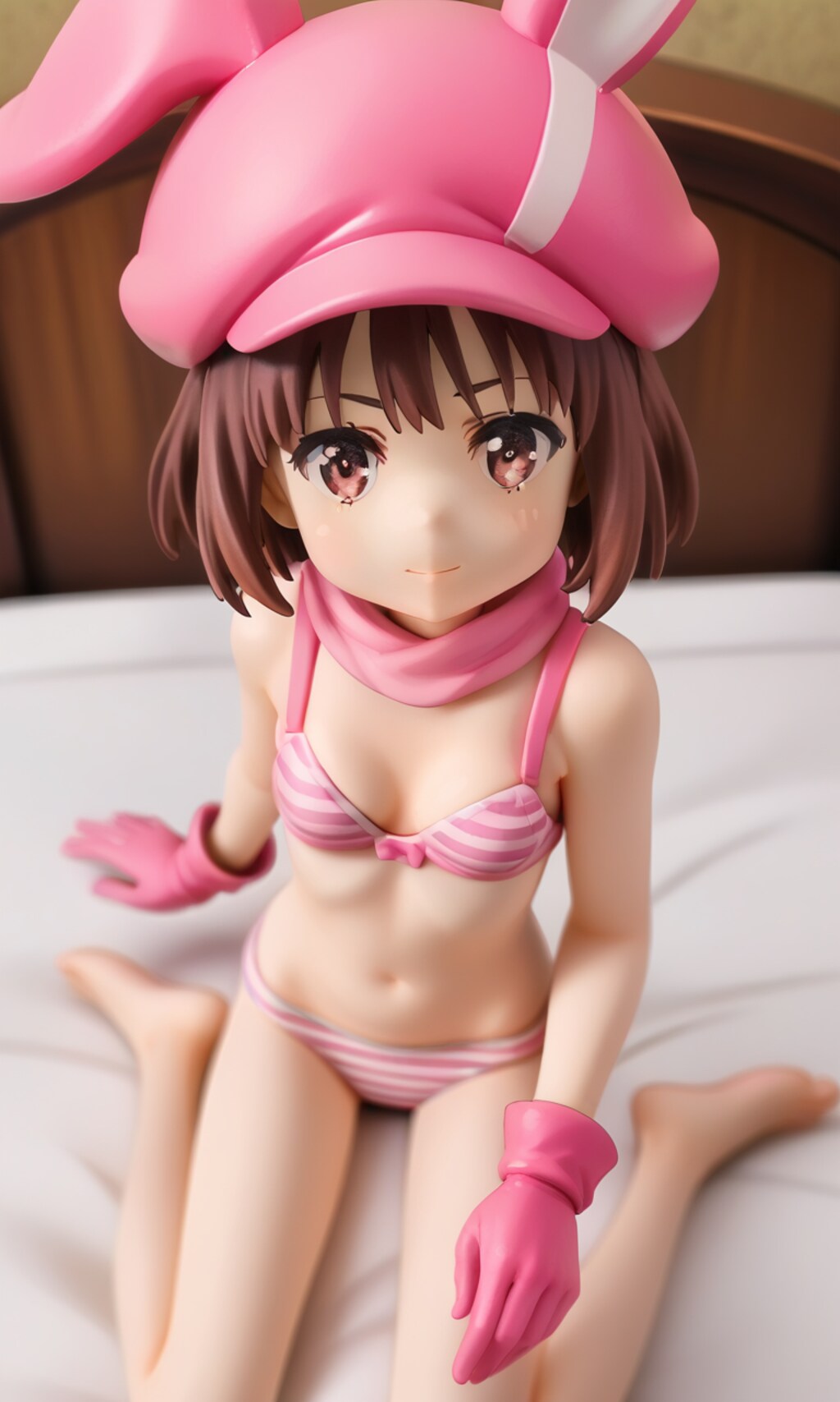 下着姿のGGOのバーチャルなお姉さん①