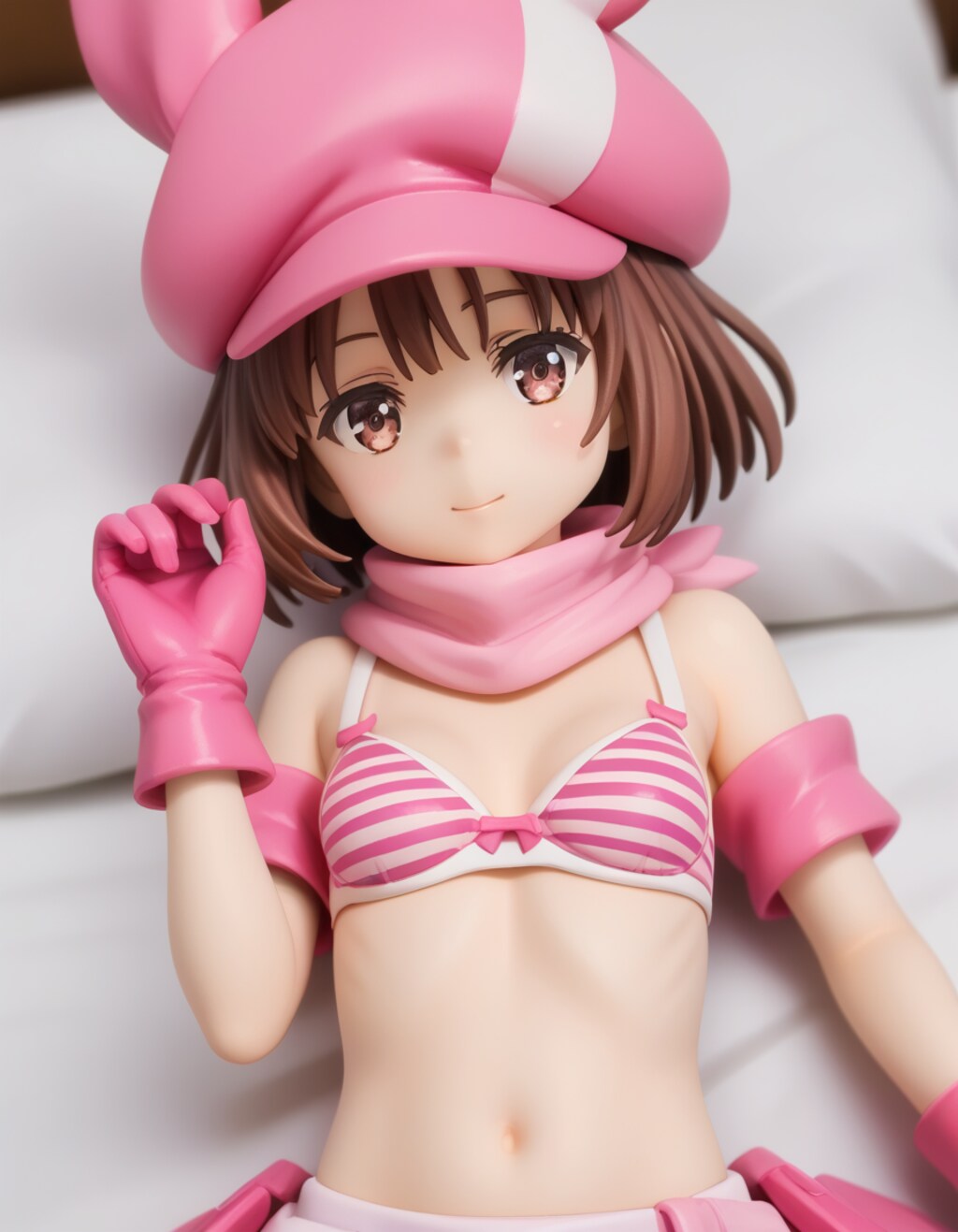 下着姿のGGOのバーチャルなお姉さん①