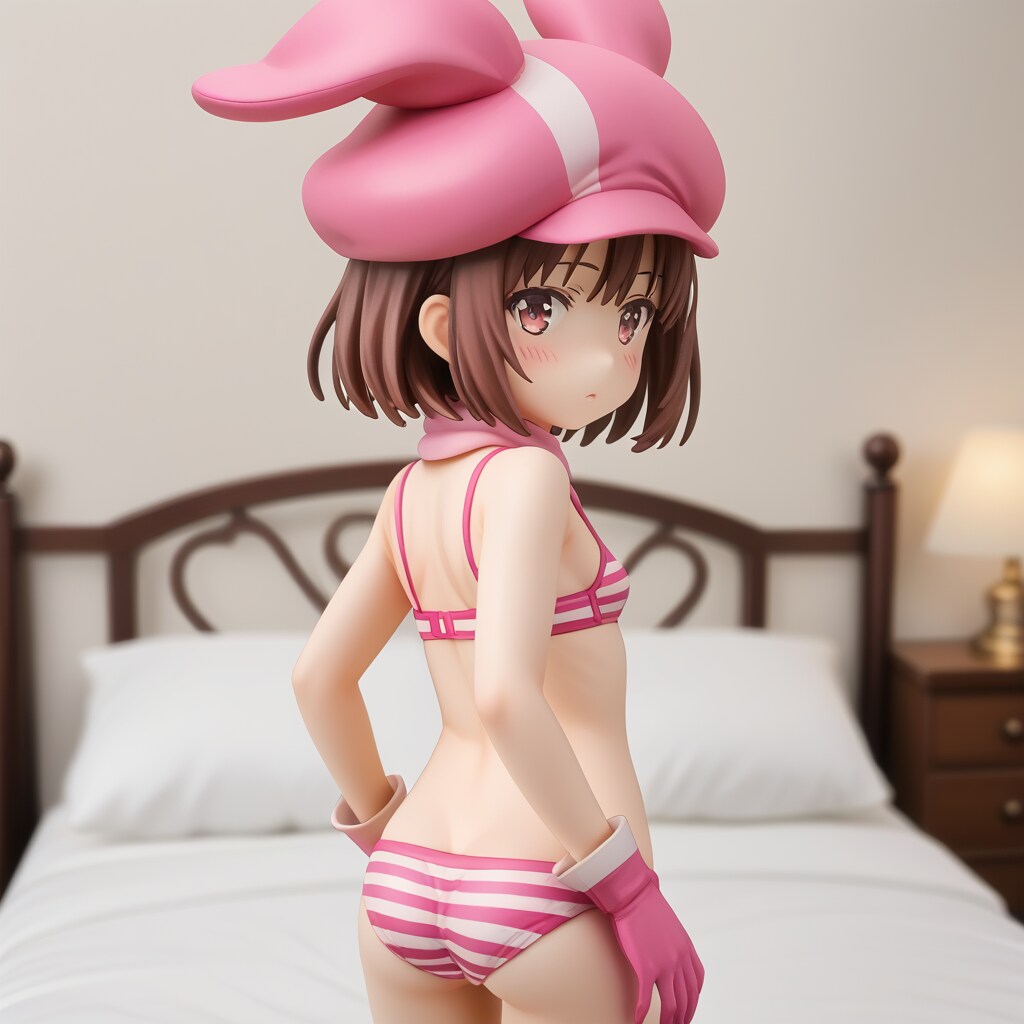 下着姿のGGOのバーチャルなお姉さん①