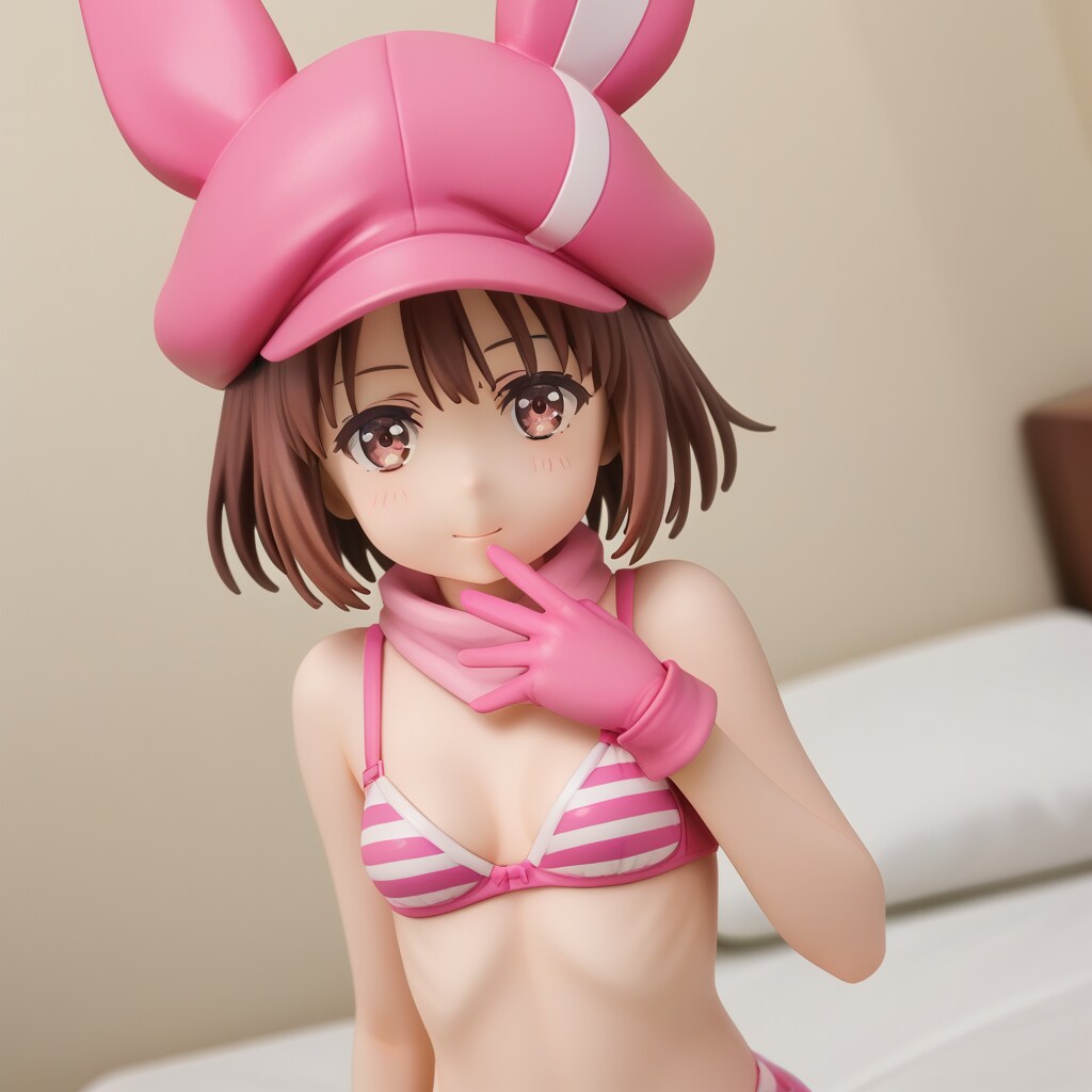 下着姿のGGOのバーチャルなお姉さん①