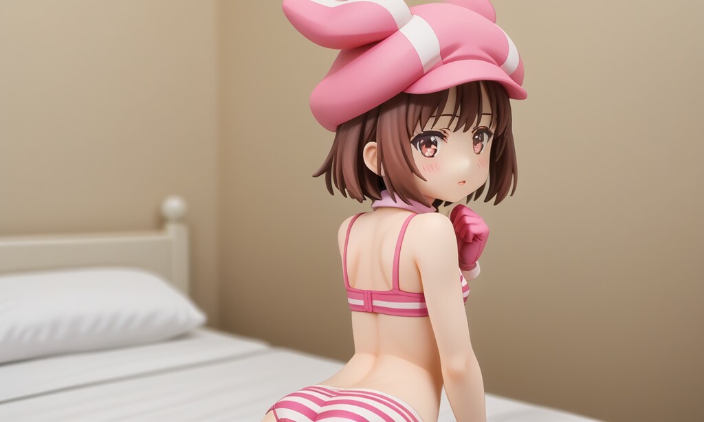 下着姿のGGOのバーチャルなお姉さん①