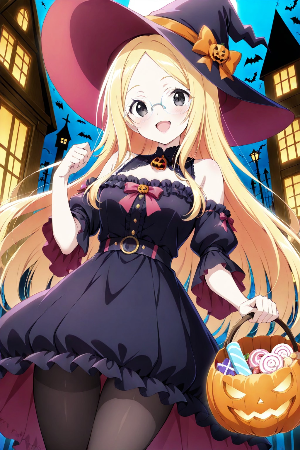 ハロウィンの夜 2024　その５ | の人気AIイラスト・グラビア