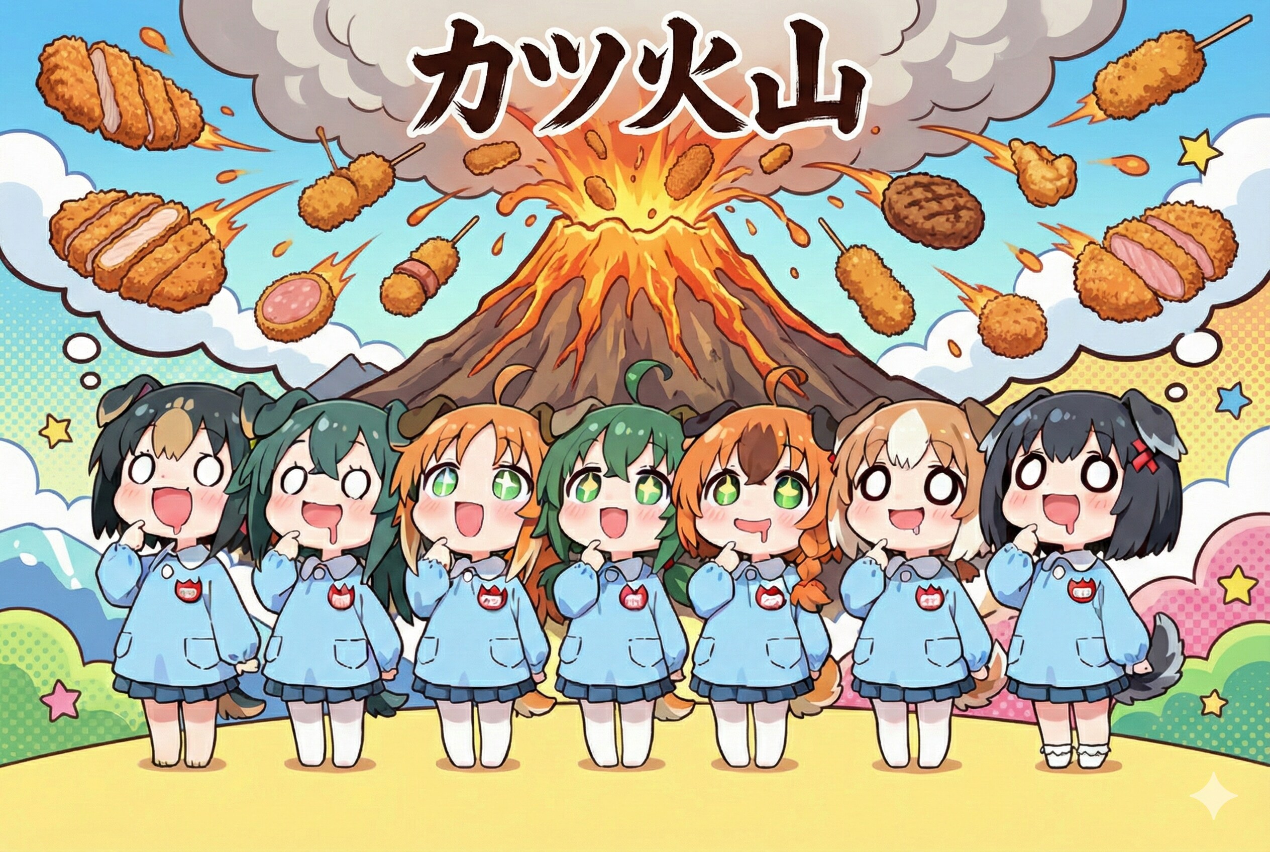 活火山という言葉を初めて聞いたいぬみみようちえんじの反応