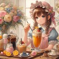 アクリル風 世界一美味しいクリームソーダ 4枚目
