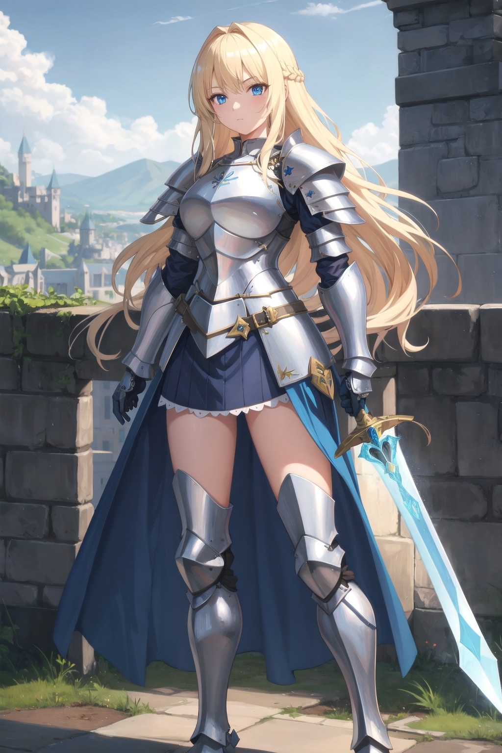 美少女騎士 | の人気AIイラスト・グラビア