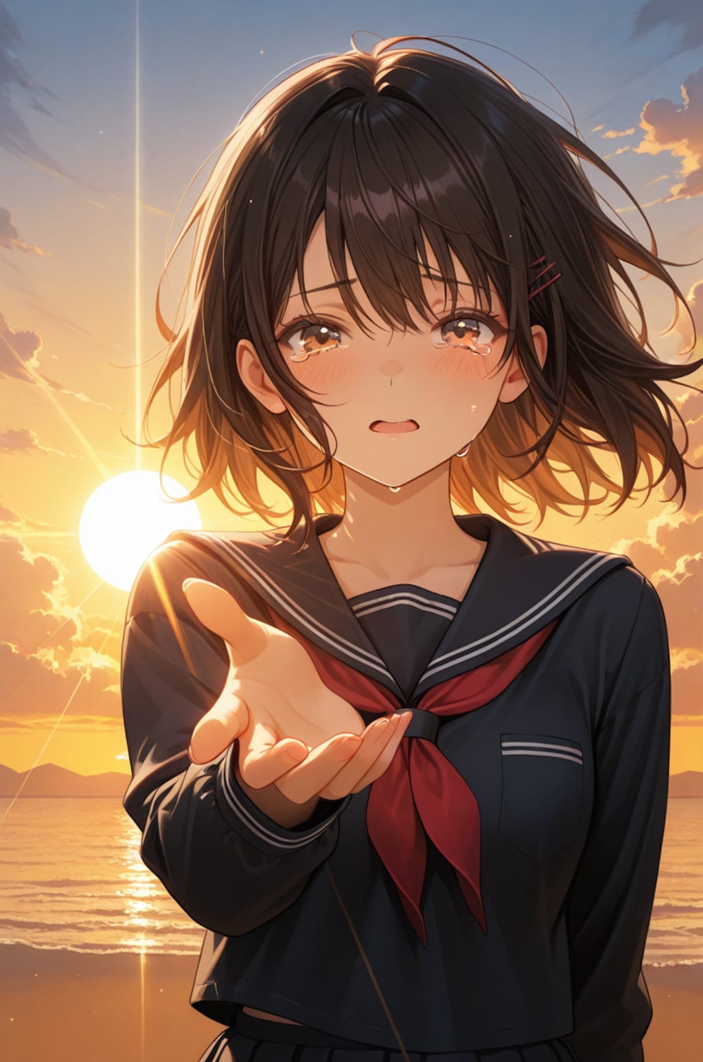 I was killed by the sun.