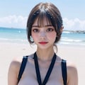 スリングショットとボンテージの掛け合わせでポロリ 12枚目