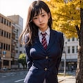 秋の制服 6枚目