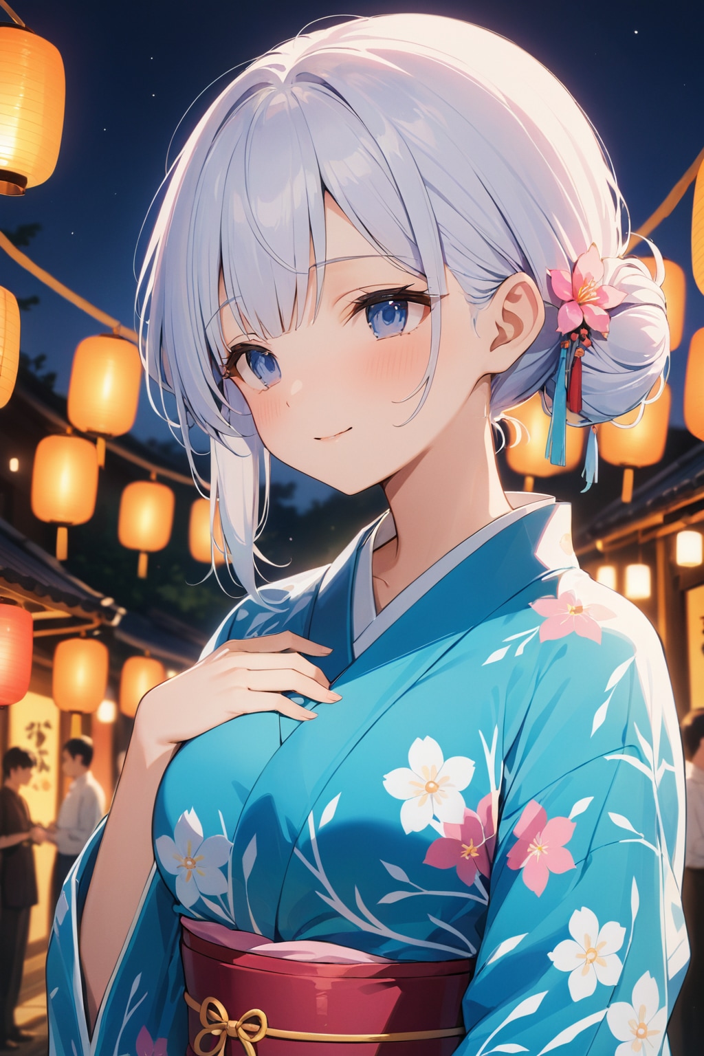祭りの灯