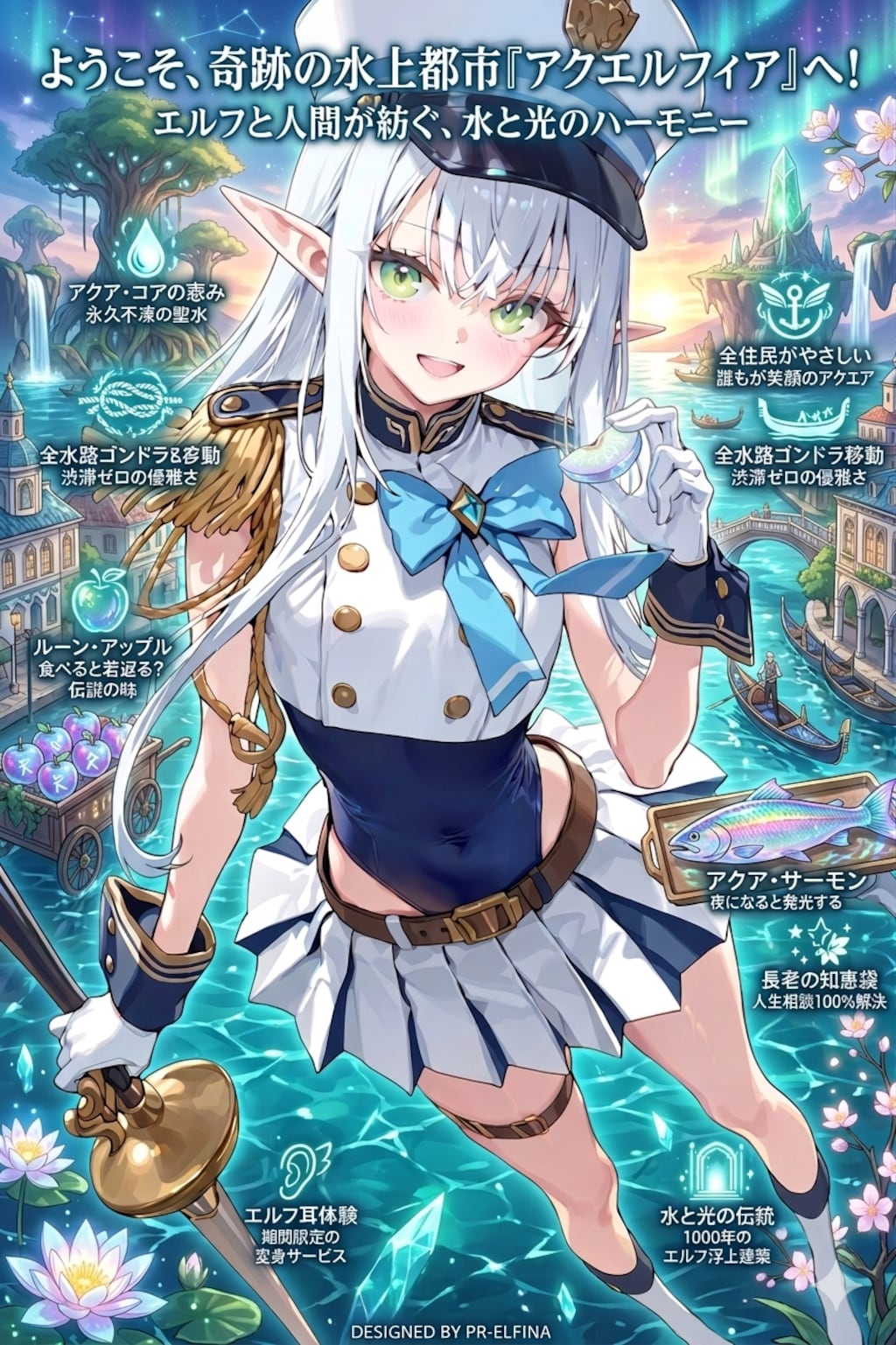 ようこそ、『水上都市アクエルフィア』へ！