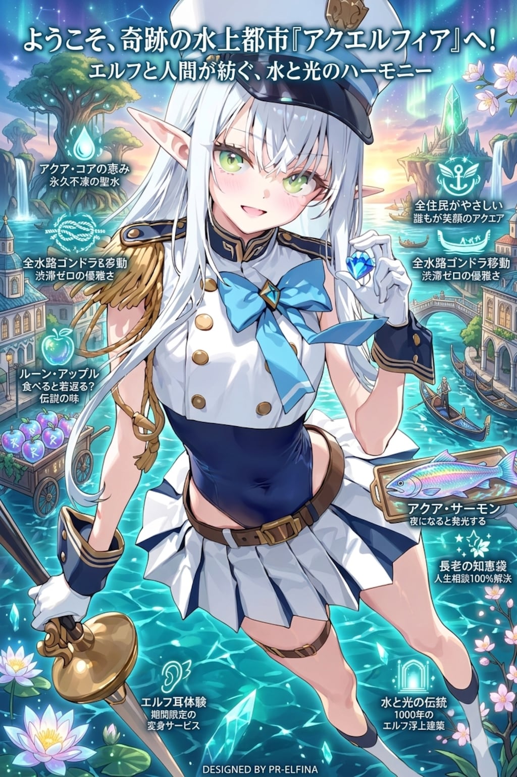 ようこそ、『水上都市アクエルフィア』へ！