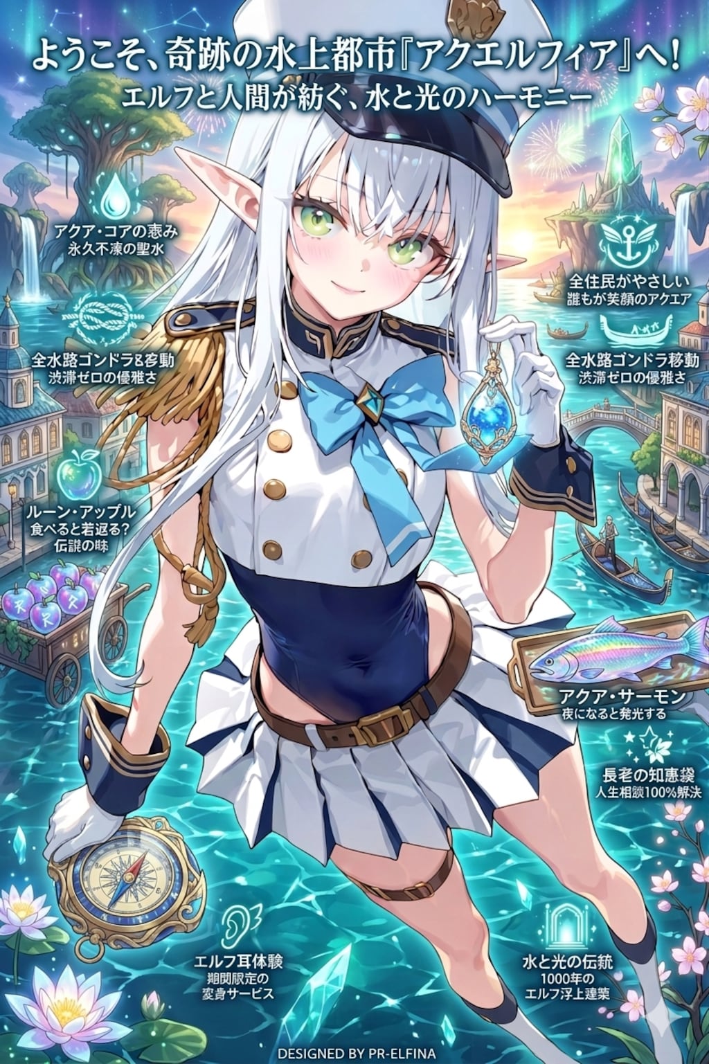 ようこそ、『水上都市アクエルフィア』へ！
