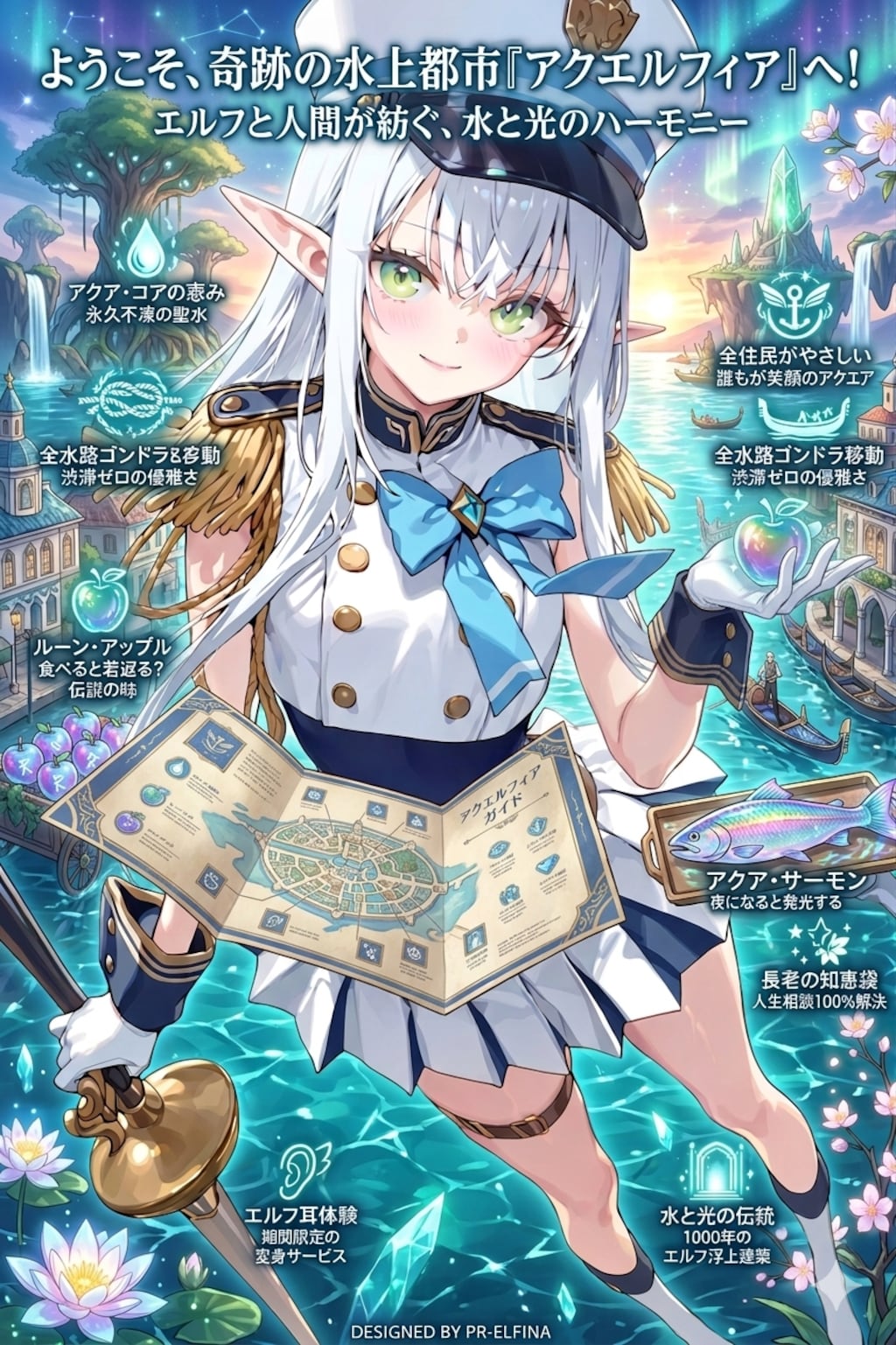 ようこそ、『水上都市アクエルフィア』へ！